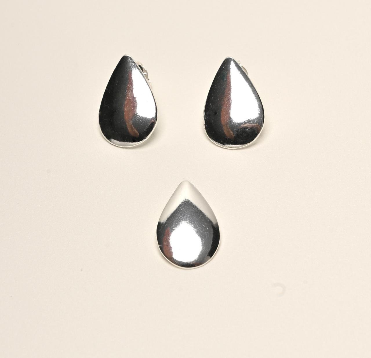 Brinco Gota - Prata 925