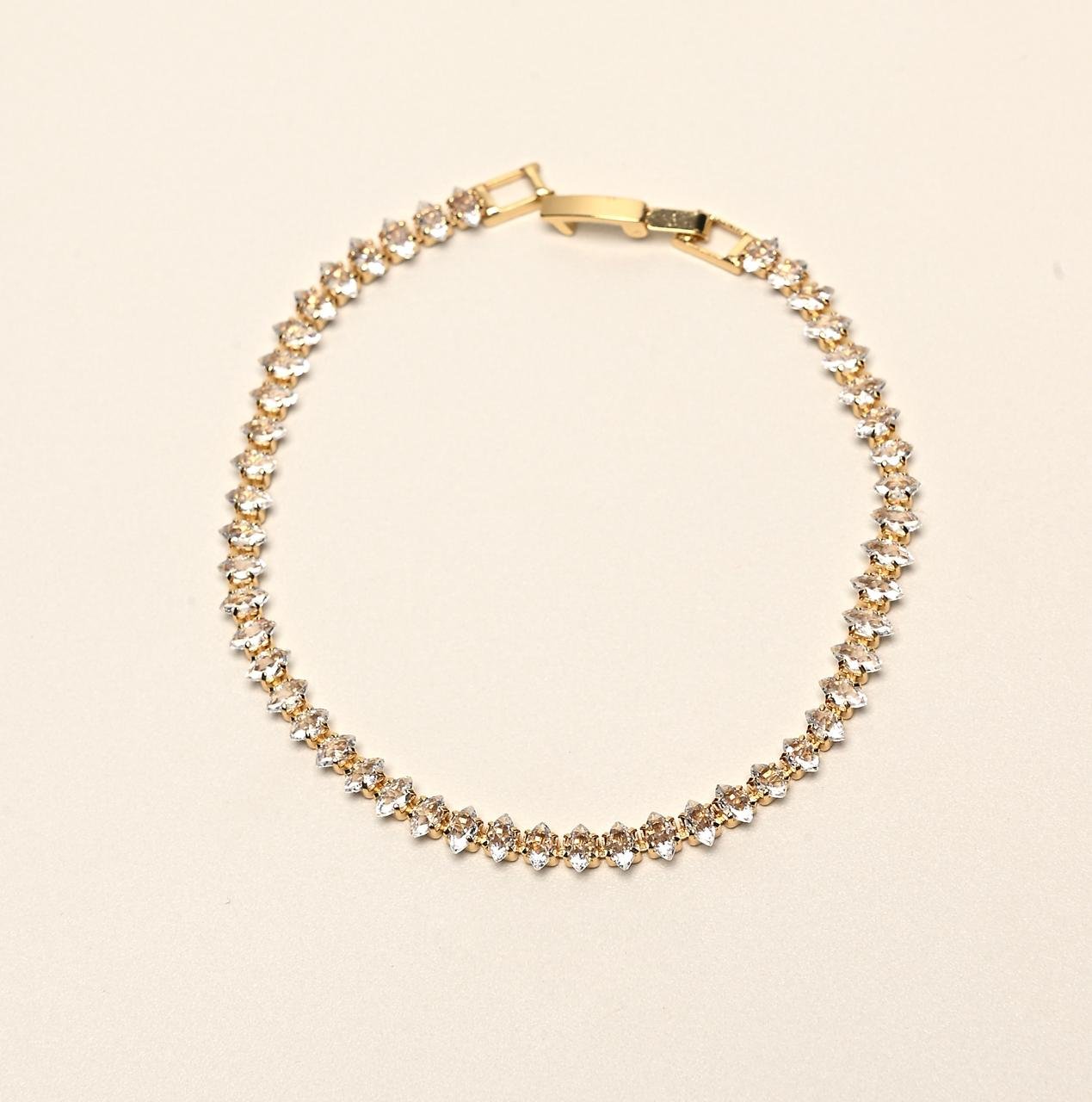 Pulseira Riviera Delicada - Ouro 18k